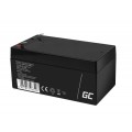 GREEN CELL AKUMULATOR ŻELOWY AGM43 12V 3.4AH - 958625