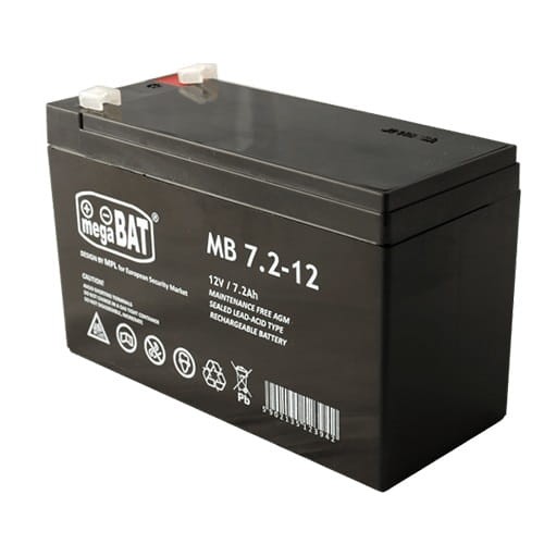 Akumulator MPL MB 7.2-12 (12V 7.2Ah (151x65x94mm)) - 1135643