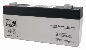 Akumulator MPL MWS 3.4-6 (6V/3,4Ah T1/F1)