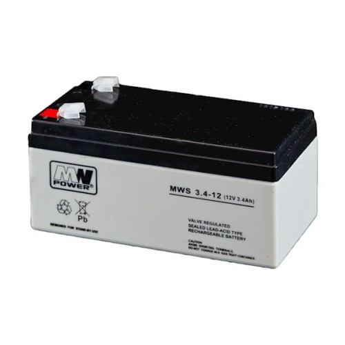 Akumulator MPL MWS 3.4-12 (12V/3,4Ah T1/F1) - 1135808