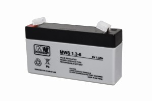 Akumulator MPL  MWS 1.3-6 (6V/1,3Ah T1/F1)