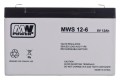 Akumulator MPL VRLA MWS 12-6 (6V/12Ah T1/F1) - 1135793