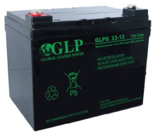 Akumulator MPL GLPG 33-12 (12V/33Ah M6)