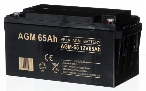 VOLT POLSKA AKUMULATOR AGM 12V 65Ah VRLA - 1135848