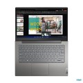 Lenovo ThinkBook 14 G4 i5-1235U 14.0"FHD IPS 300nits AG 8GB DDR4 3200 SSD256 Intel Iris Xe Graphics  W11Pro Mineral Grey 3YRS OS - 1335108