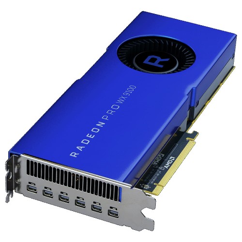Karta graficzna AMD Radeon Pro WX 9100 16GB HBM2, 6x Mini-DisplayPort, 230W, PCI Gen3 x16 - 1339717