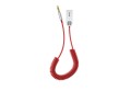 BASEUS ADAPTER AUDIO BLUETOOTH 5 USB AUX CZERWONY - 1197212