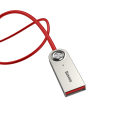 BASEUS ADAPTER AUDIO BLUETOOTH 5 USB AUX CZERWONY - 1345463