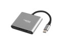 Hub USB Natec Fowler Multi Port mini USB-C PD, USB 3.0, HDMI 4K - 786102