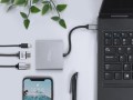 Hub USB Natec Fowler Multi Port mini USB-C PD, USB 3.0, HDMI 4K - 786095