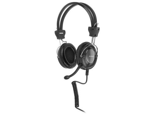 Słuchawki z mikrofonem A4Tech HS-19-1 czarne - 968657