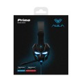 Słuchawki z mikrofonem Acme Aula Prime Gaming czarno-niebieskie - 1367486