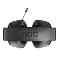 Słuchawki z mikrofonem AOC GH200 Gaming czarne - 1367535