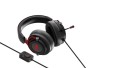Słuchawki z mikrofonem AOC GH300 Gaming czarno-czerwone - 1367538