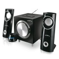 Głośniki Bluetooth Audiocore AC790  2.1 radio FM, wejście kart SD/MMC, AUX, USB - 1064887