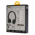 Słuchawki z mikrofonem BuddyPhones POP Black Bluetooth dla nastolatków 85/94dB - 1367591