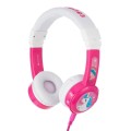 Słuchawki z mikrofonem BuddyPhones InFlight Pink dla dzieci 75/85/94dB - 1367638