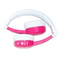 Słuchawki z mikrofonem BuddyPhones InFlight Pink dla dzieci 75/85/94dB - 1367639