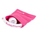 Słuchawki z mikrofonem BuddyPhones InFlight Pink dla dzieci 75/85/94dB - 1367640