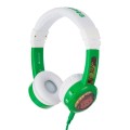 Słuchawki z mikrofonem BuddyPhones InFlight Green dla dzieci 75/85/94dB - 1367651