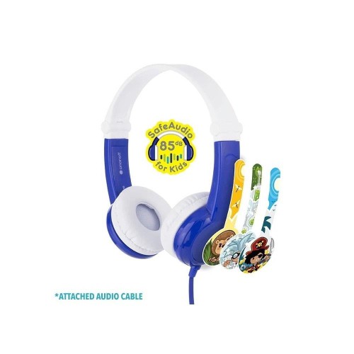 Słuchawki z mikrofonem BuddyPhones Connect Blue dla Dzieci 85dB - 968749