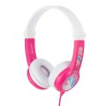 Słuchawki z mikrofonem BuddyPhones Connect Pink dla dzieci 85dB - 1367675