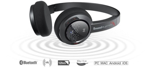 Słuchawki z mikrofonem Creative Sound Blaster JAM bezprzewodowe - 968794