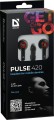 Słuchawki z mikrofonem Defender PULSE 420 douszne 4-pin czarno-czerwone - 1368006