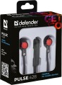 Słuchawki z mikrofonem Defender PULSE 428 douszne 4-pin czarno-czerwone - 1368040