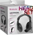 Słuchawki z mikrofonem Defender GRYPHON 750 czarne - 1368048