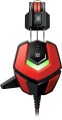 Słuchawki z mikrofonem Defender RIDLEY podświetlane Gaming + GRA czarno-czerwone - 1368086