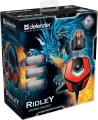 Słuchawki z mikrofonem Defender RIDLEY podświetlane Gaming + GRA czarno-czerwone - 1368088