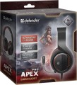 Słuchawki z mikrofonem Defender APEX PRO 7.1 VIRTUAL SOUND podświetlane USB + GRA - 1368204