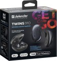 Słuchawki z mikrofonem Defender TWINS 910 bezprzewodowe Bluetooth TWS czarne - 1368374