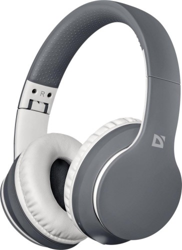 Słuchawki z mikrofonem Defender FREEMOTION B580 bezprzewodowe Bluetooth szare - 968897