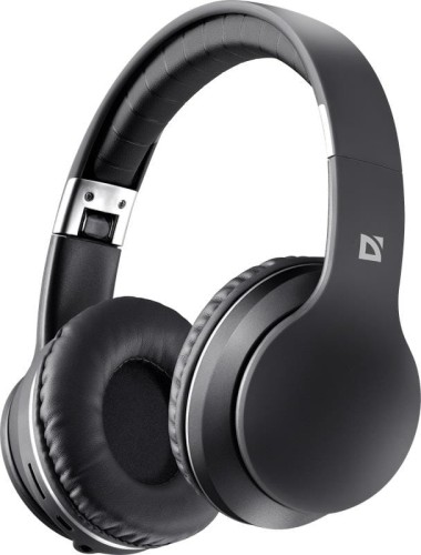 Słuchawki z mikrofonem Defender FREEMOTION B595 bezprzewodowe Bluetooth + MP3 Player czarne - 1207408