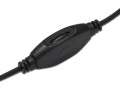 Słuchawki z mikrofonem DIGITUS 2x mini jack 3,5mm, pilot na kablu 1,8m - 1368484
