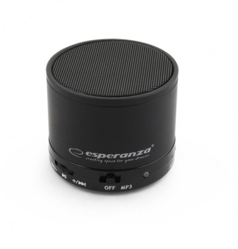 Głośnik Bluetooth Esperanza Ritmo Czarny EP115K - 716256