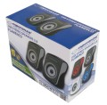 Głośniki 2.0 Esperanza Flamenco EP140KE USB czarno szare - 1064741