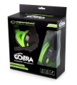 Słuchawki z mikrofonem Esperanza "Cobra" Gaming czarno-zielone - 1368526