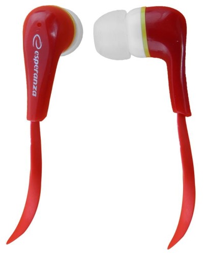 Słuchawki Esperanza EH146R czerwone - 969081