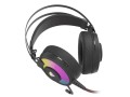Słuchawki z mikrofonem Genesis Neon 600 Gaming podświetlenie RGB czarne - 1368571