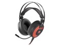 Słuchawki z mikrofonem Genesis Neon 600 Gaming podświetlenie RGB czarne - 1368582