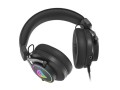 Słuchawki z mikrofonem Genesis Neon 750 Gaming podświetlenie RGB czarne - 1368591