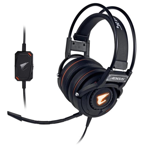Słuchawki z mikrofonem Gigabyte AORUS H5 Gaming czarne - 969106