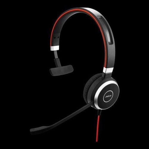 Słuchawki przewodowe z mikrofonem Jabra Evolve 20 MS Mono, USB-A czarne - 995141