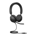 Słuchawki przewodowe z mikrofonem Jabra Evolve2 40 USB-A MS Stereo - 1368637