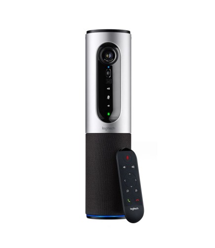 Kamera przenośna Logitech ConferenceCam Connect z zestawem głośnomówiącym Bluetooth USB Silver - 1065684