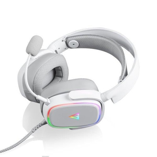 Słuchawki z mikrofonem Modecom MC-899 PROMETHEUS Gaming, białe - 969393