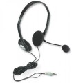 Słuchawki z mikrofonem Manhattan Ekonomiczne Stereo - 969428